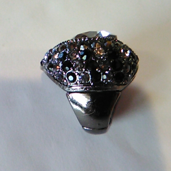 Smoky heart Ring - Picture 4 of 6